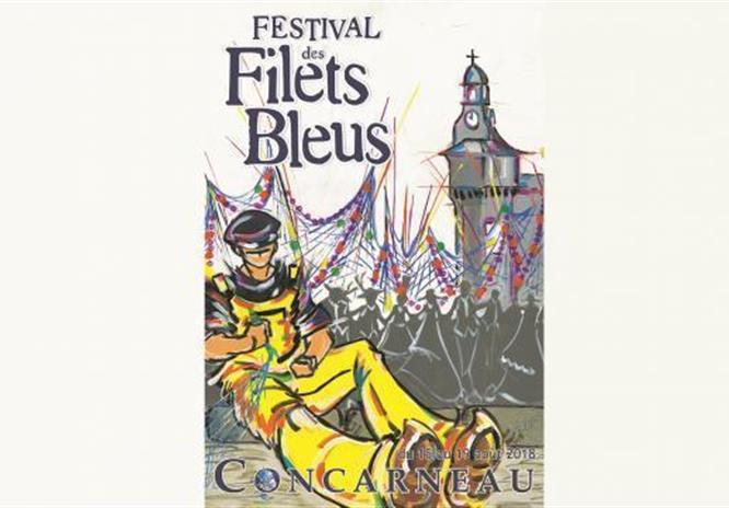 Festival des Filets Bleus à Concarneau proche du Camping du Moulin d'Aurore